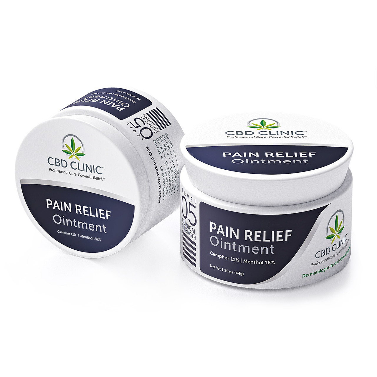 44 gram jar of CBD Clinic Level 5 Pain Relief Ointment